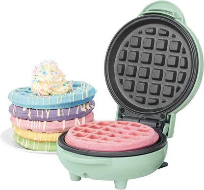 Giles & Posner Mini Waffle Maker Green