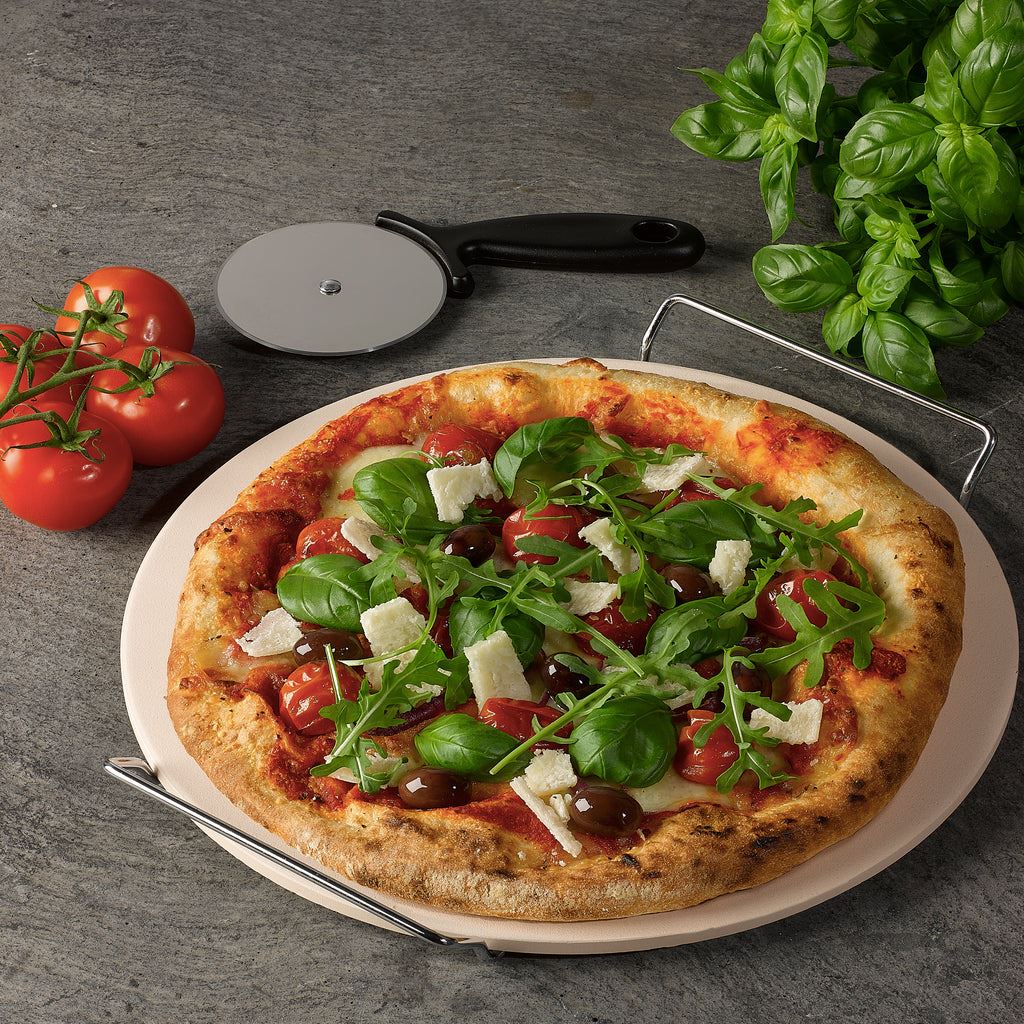 Tala 32cm Pizza Stone With Pizza Cutter (Carton of 6)