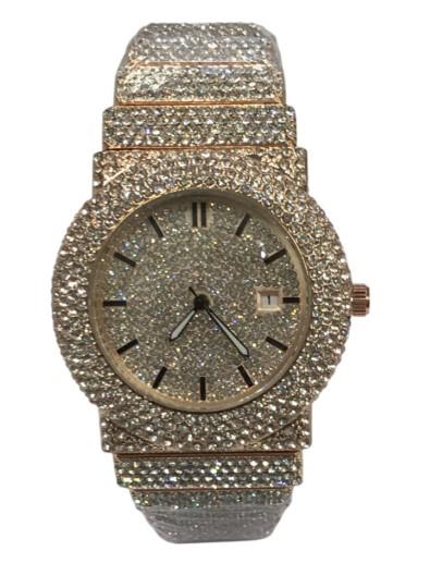 NY London Ladies Bling Fashion Dated Dial Bracelet Watch PI-8314 Available Multi Color