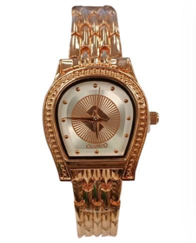 Clasico Ladies Bling Water Resistant Dial Metal Strap Bracelet Watch Available Multiple colour