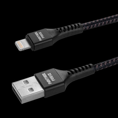 Panther Force 3A 1M Cable for iPhone - Fast Charging & Seamless Data Transfer