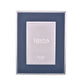 Hestia Grey and Silver Photo Frame 4" x 6"cm