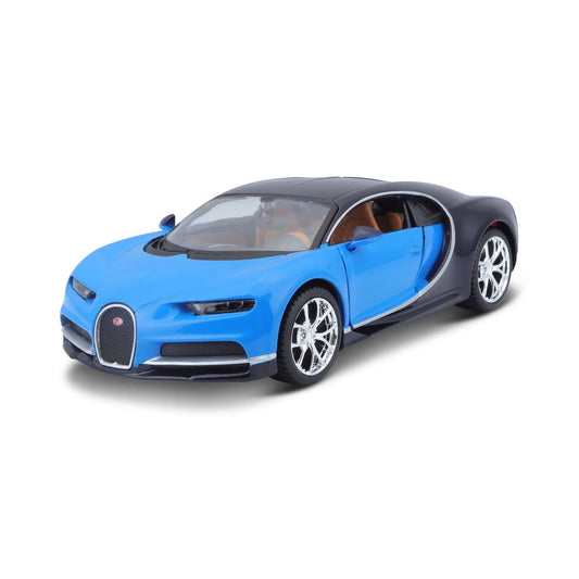 1:24 Bugatti Chiron Blue  - Diecast Model car Collectables