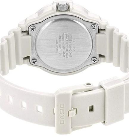 Casio Ladies Sports Dated Quartz Analogue Resin Rubber Strap Watch - LRW-200H Available Multiple Colour