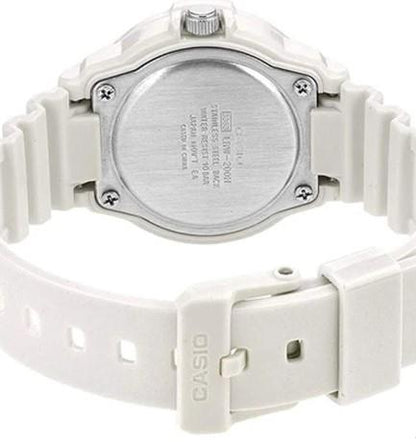 Casio Ladies Sports Dated Quartz Analogue Resin Rubber Strap Watch - LRW-200H Available Multiple Colour