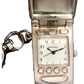 Imperial Key Chain Clock Mobile Flip Phone Silver IMP704- CLEARANCE NEEDS RE-BATTERY