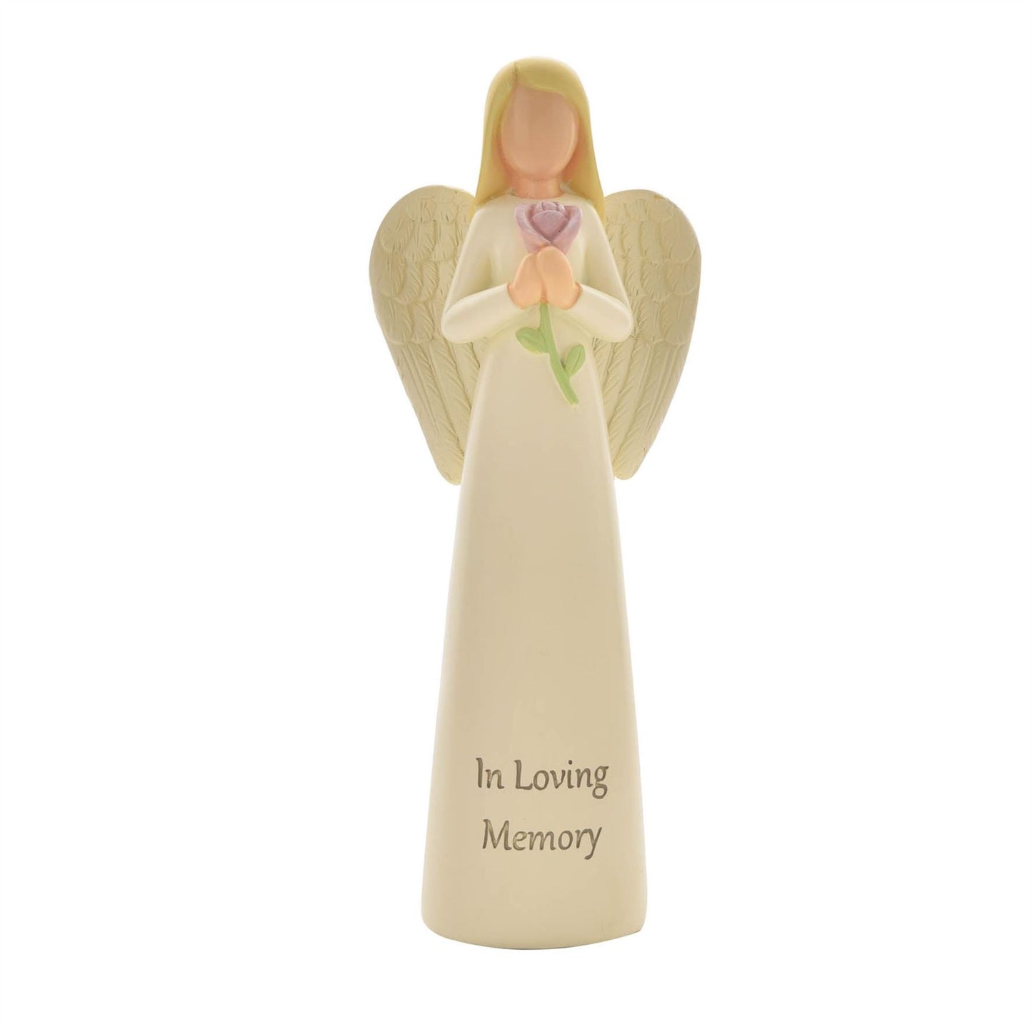 Thoughts Of You Angel Figurine - In Loving Memory