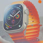 ULTRA MAX-9 Mens / Ladies Sports Digital Smart watch Orange Rubber strap