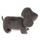 Hestia Diamante Collar Dark Grey Dog Door Stop