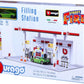BBurago Street 1:43 Fire Service Station + 1 Vehicle Car