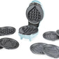 Giles & Posner Mini Waffle Maker – 5-in-1 Non-Stick Waffles, Snack Maker