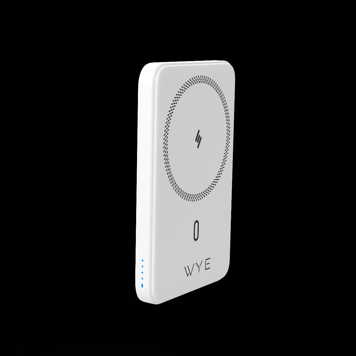 Wyeflux Slim Magnetic 5K Portable Power Bank - White