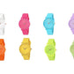 Henley Ladies Pastel Coloured Rubber Silicone Sports Watch H06178 Available Multiple Colour