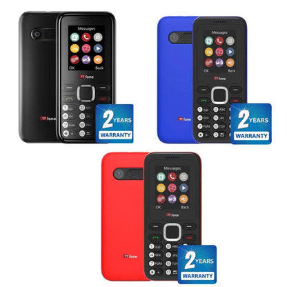 TTfone TT150 Dual SIM Black/Blue/Red