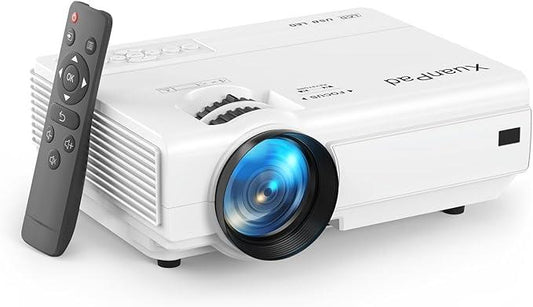 XuanPad Projector 14000L 1080P Portable Home Projector