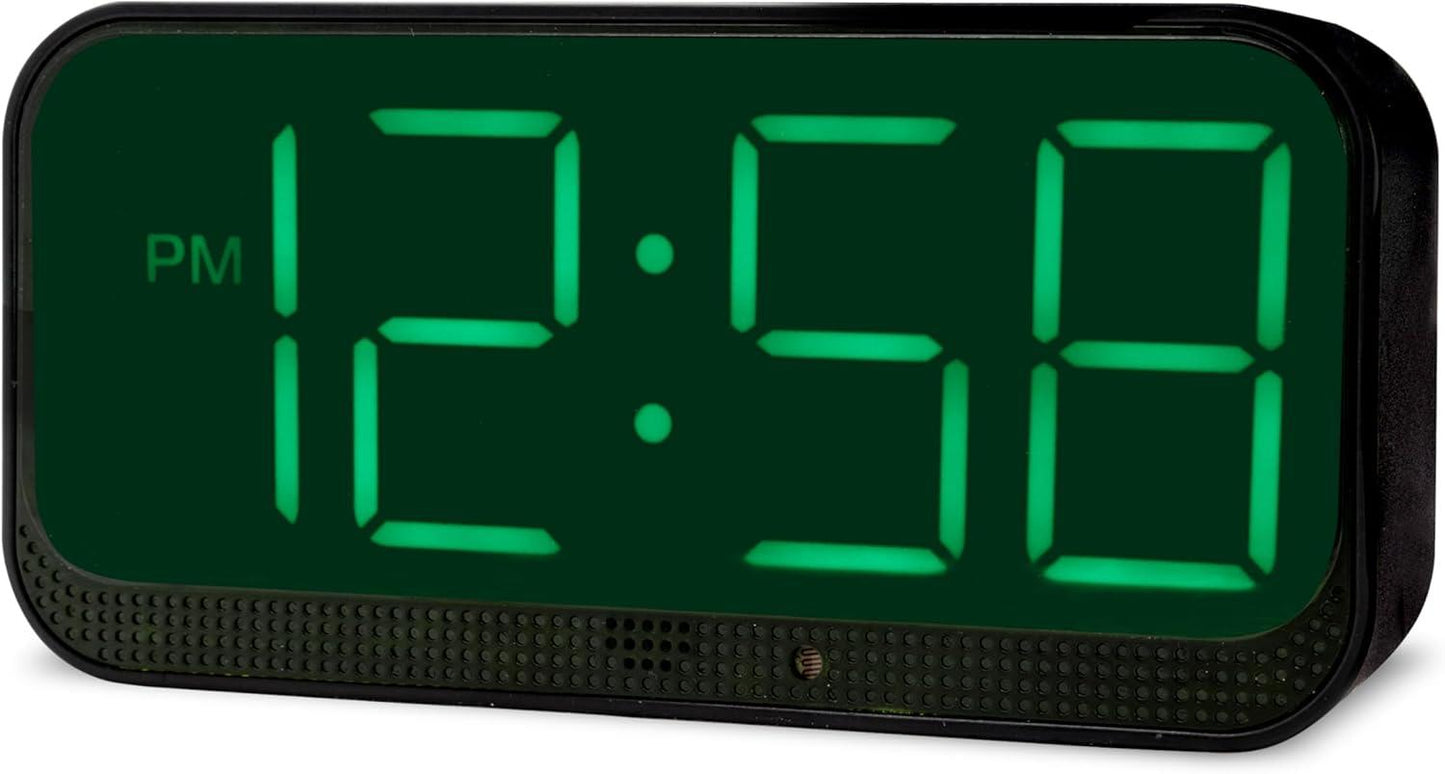 Acctim Silas wireless Digital 2-inch Display with Adjustable Volume and Brightness alarm Clock 1657 Available Multi Colour