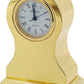 Miniature Clock Gold Plated Table Clock Solid Brass IMP7 - CLEARANCE NEEDS RE-BATTERY