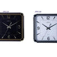 Amplus 12" square Gold Wall Clock PW136 Available Multiple Colour