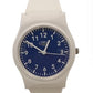Limit Ladies Fashion Blue Dial with White Rubber Strap Watch