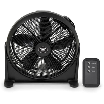 Prem-I-Air 70W 3 Speed 20 Inch Floor Fan With Remote