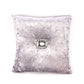 Hestia Diamante Crushed Velvet Cushion 35cm