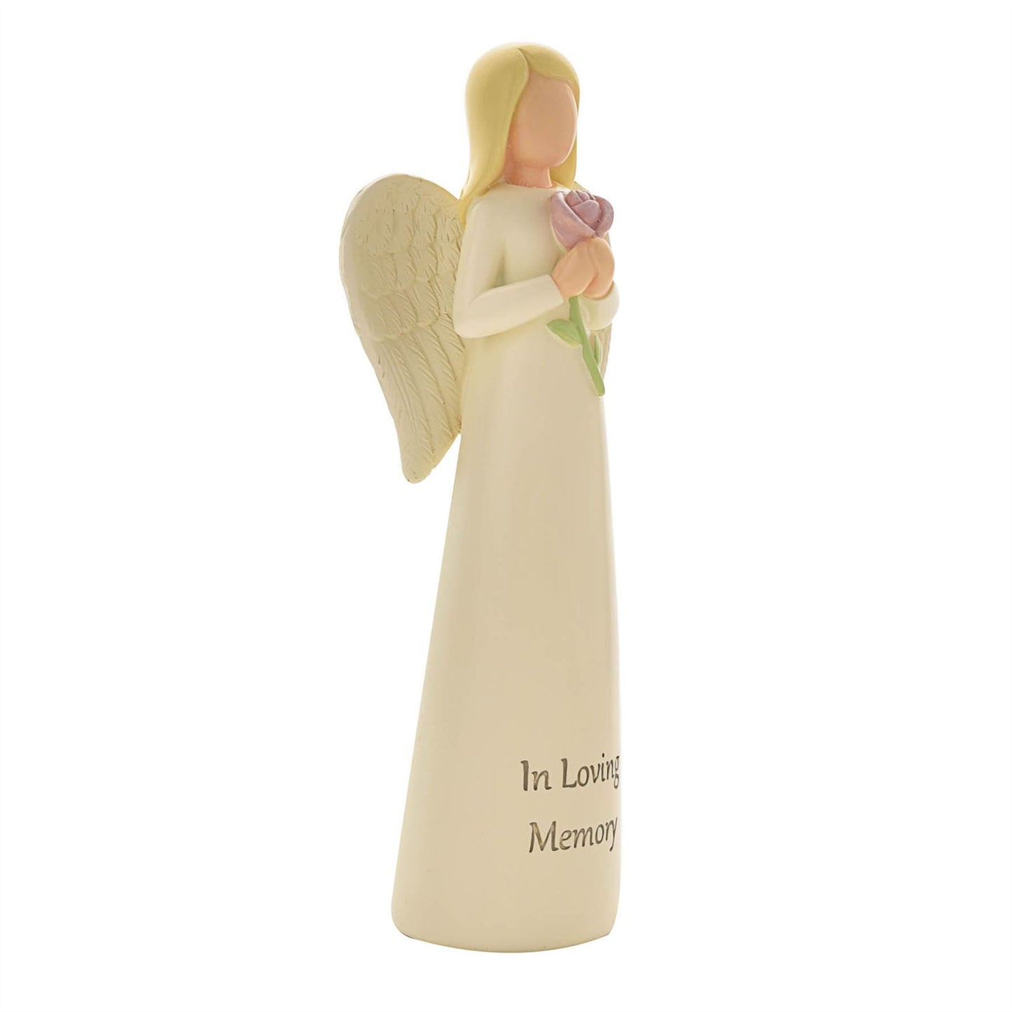 Thoughts Of You Angel Figurine - In Loving Memory