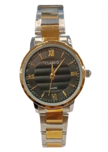 Clasico Ladies Water Resistant Dial Metal Strap Bracelet Watch Available Multiple Colour