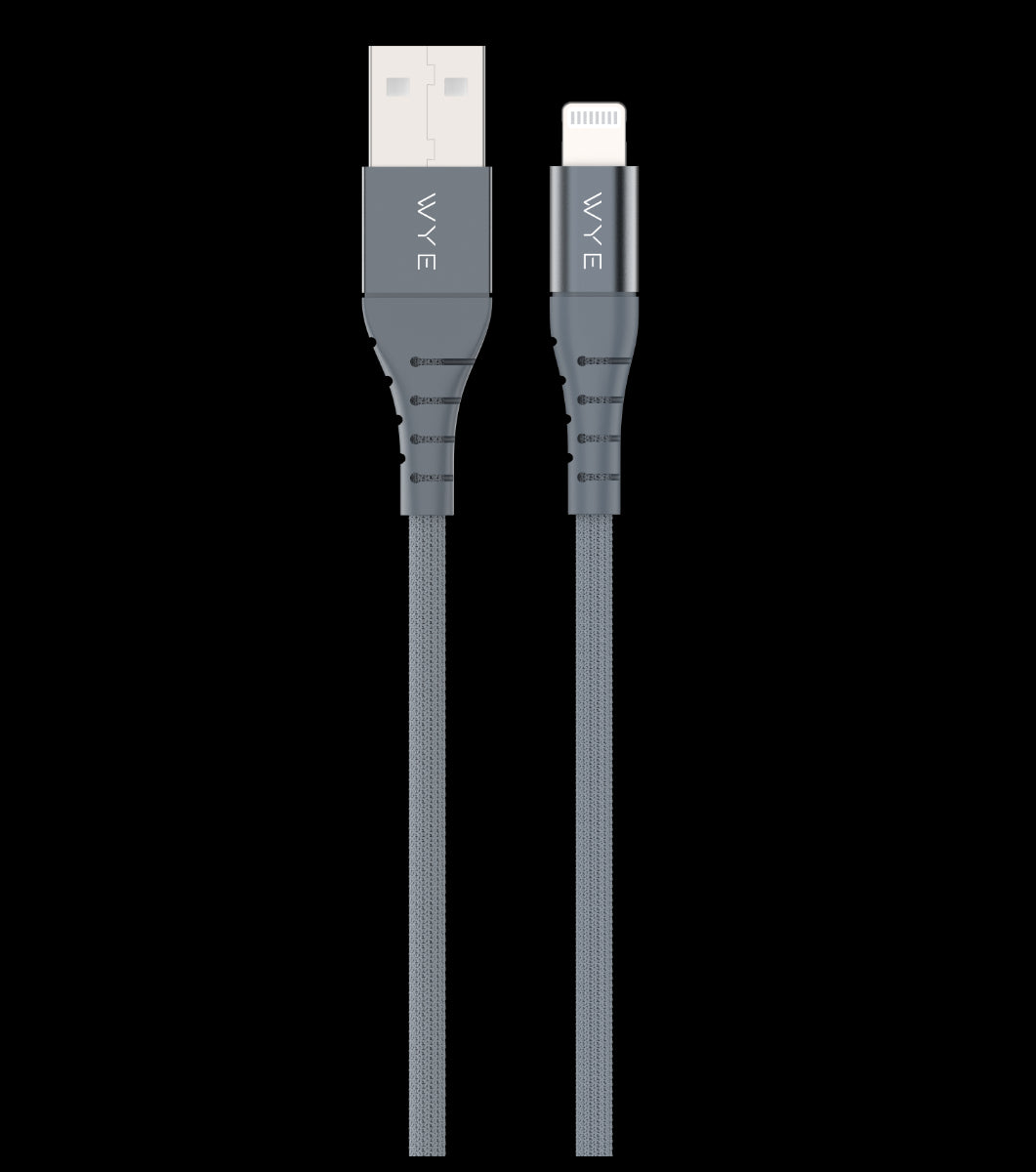 WYEFLOW USB-A to 8-Pin Fast Charging & Data Cable 1m