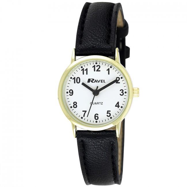 Ravel Ladies Classic Fox Leather Strap Watch R0129L Available Multiple Design