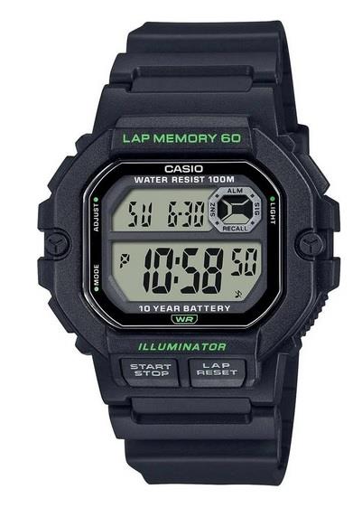 Casio Mens Digital Sport Runner Watch WS-1400H Available Multiple Colour