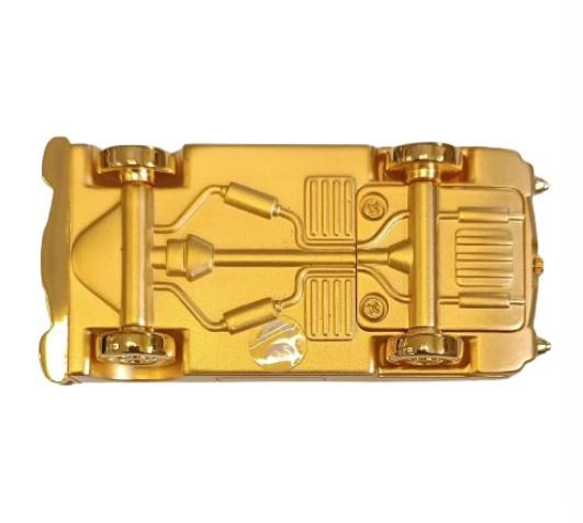 Miniature Clock Retro convertibles Car Goldtone Plated Solid Brass IMP1004 - CLEARANCE NEEDS RE-BATTERY