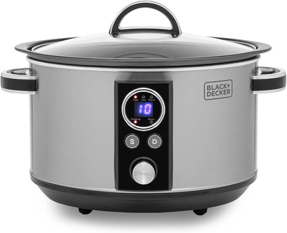 Black+Decker 6.5L Digital Slow Cooker