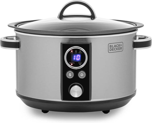 Black+Decker 6.5L Digital Slow Cooker