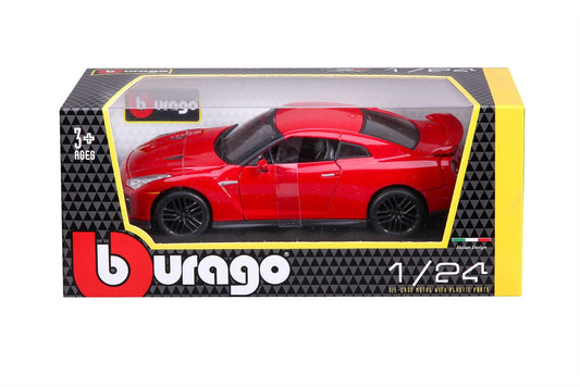 1:24 Nissan Gt-R 2017 Red  - Diecast Model car Collectables