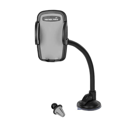 Panther Force Car Holder 360 Degrees Long Neck / Suction and Vent