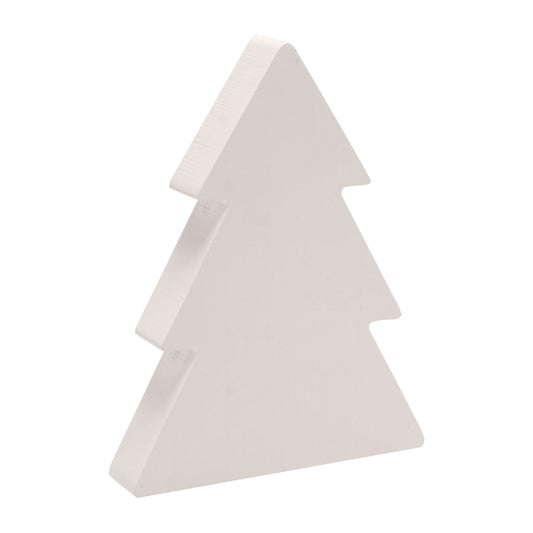 Now Or Never Studios Made to Order Christmas Tree Plaque with White Painted Front