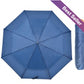 Drizzles Deluxe Plain Supermini Umbrella Black UU0013  Available Multiple Colors