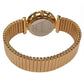 Sekonda Ladies Basic White Dial Gold Plated Expandable Bracelet watch 40438