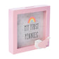 Petit Cheri Money Box Pink Bird Design "My First Pennies"