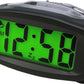 Acctim  Eclipse Dual Power Solar Alarm Clock, Black