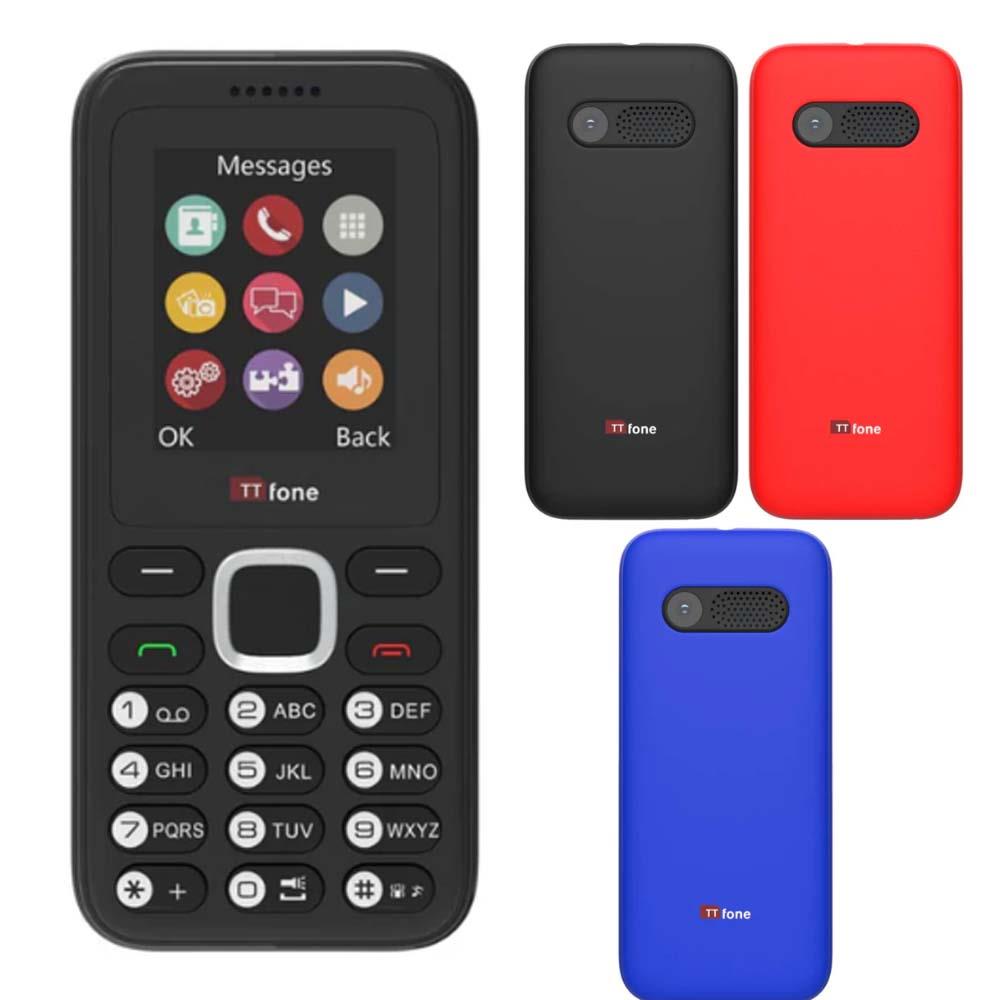 TTfone TT150 Dual SIM Black/Blue/Red