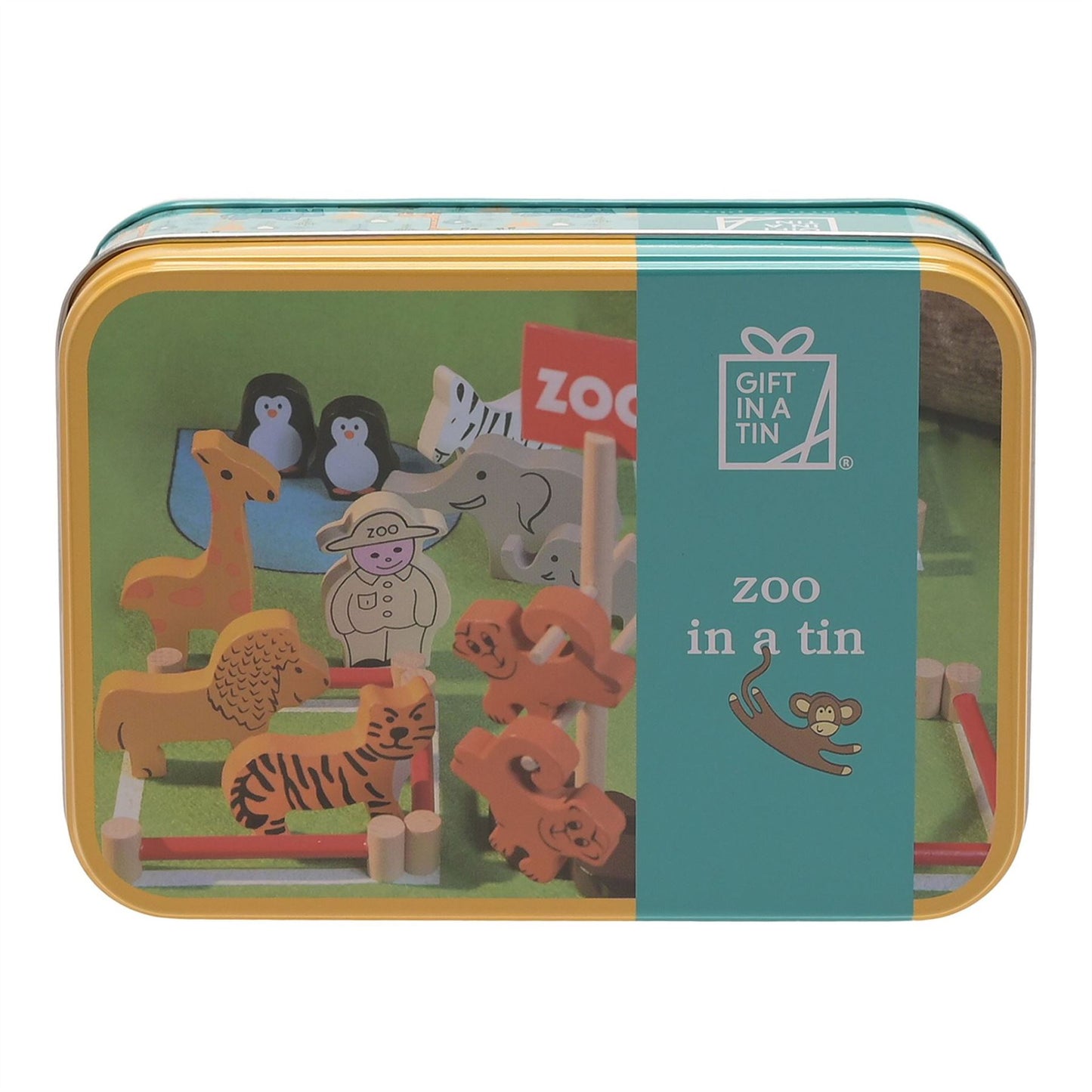 Apples To Pears Gift In A Tin Zoo