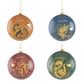 Harry Potter Set of 4 Baubles - Yule Houses