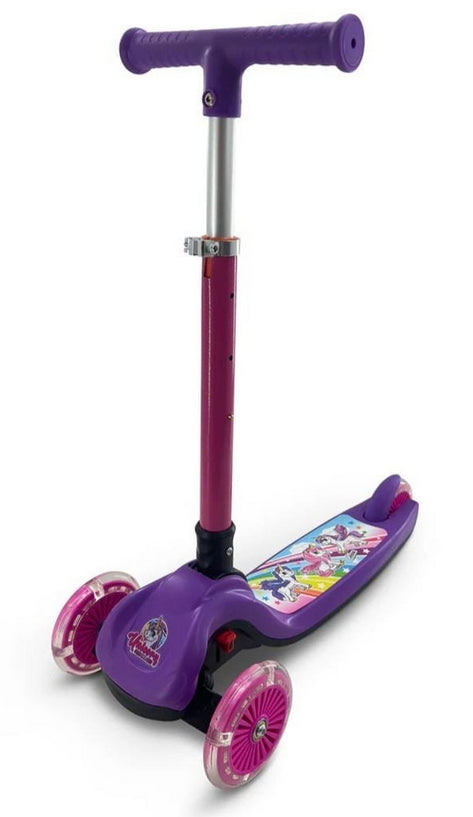 Unicorn Trail Twister Scooter With Light Up Wheels