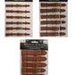 TNMR Tan calf regular watch straps card of 6 Available Size 10MM - 24MM