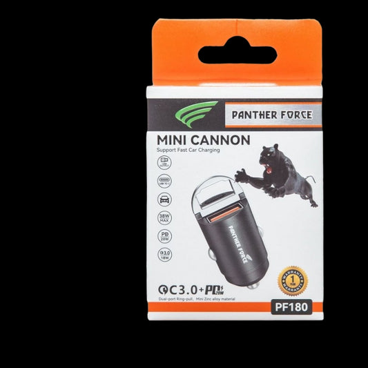 Panther Force 38W Mini Cannon QC3.0 PD 20W Charger