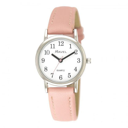 Ravel Ladies Classic Leather Strap Watch R0137.2 Available Multiple Colour