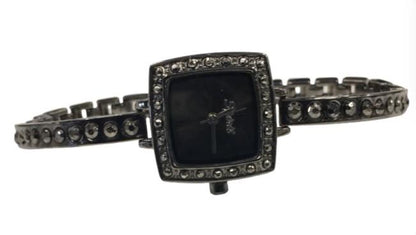 Spirit Ladies Bling Fashion Black Dial with Black Bracelet Watch ASPL39 - CLEARANCE NEEDS RE-BATTERY