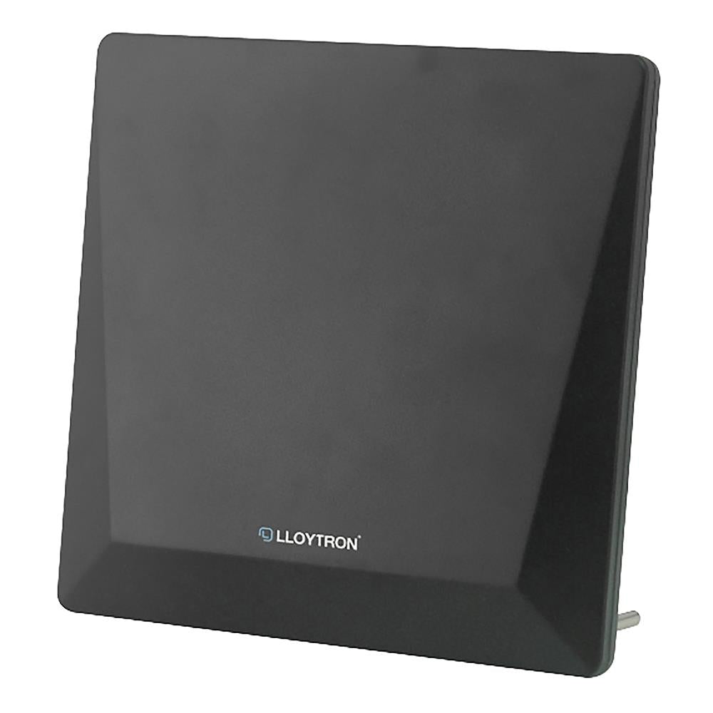 Lloytron Active Indoor Panel TV Antenna - 50dB - Matt Black