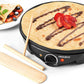 Progress Crepe Maker – Electric Pancake Machine, 30 cm Non-Stick